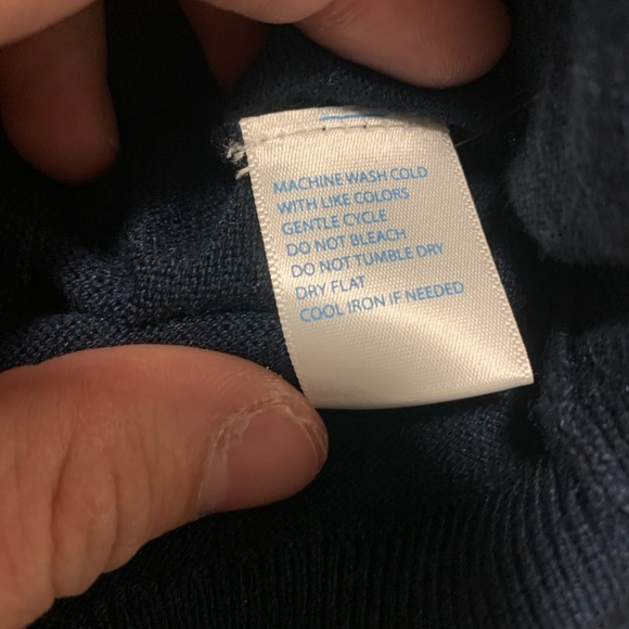 Southern Tide Men’s Sweater Quarter Zip XXL Dark Blue - Picture 6 of 6